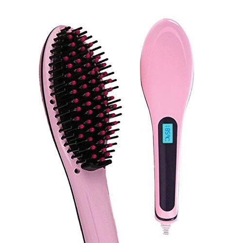 Fast Hair Brush Straightner