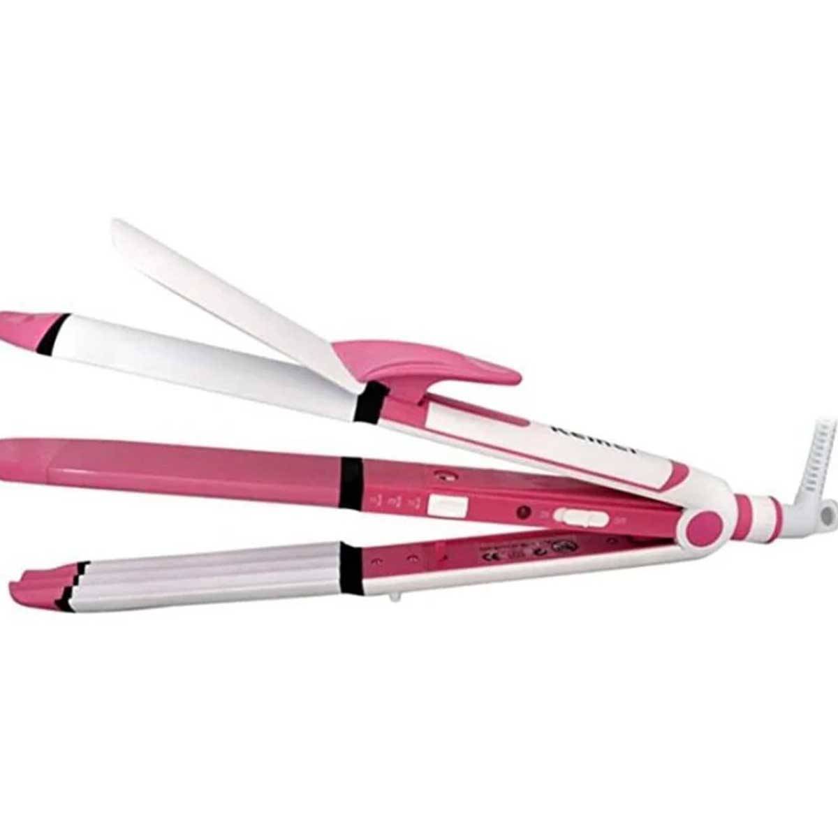 Kemei 3 in 1 Hair Straightener
