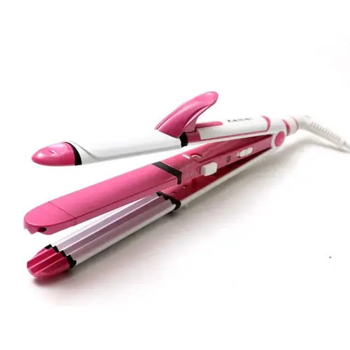 Kemei 3 in 1 Hair Straightener - Image 3