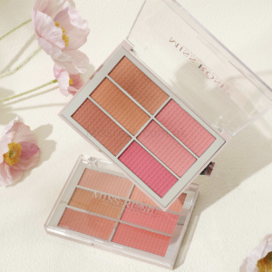 MISS ROSE 6-Color Professional Makeup Blush Palette